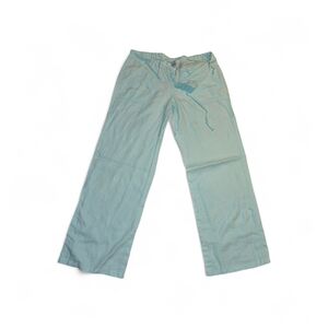 GAP Mint Green Linen Pants